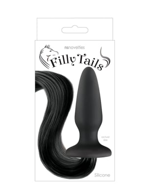 Filly Tails Σφήνα Με Μαύρη Ουρά Ns Novelties 