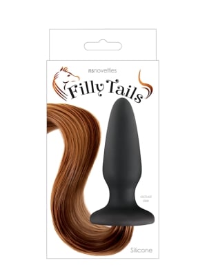 Filly Tails Σφήνα Με Καφέ Ουρά Ns Novelties 