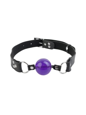 Fetish Fantasy Fetish Fanatsy Penis Ball Gag Purple OS