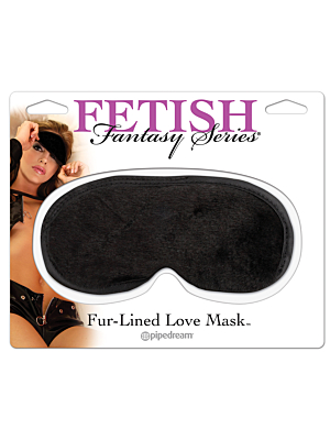 Fetish Fantasy Satin Love Mask Black OS