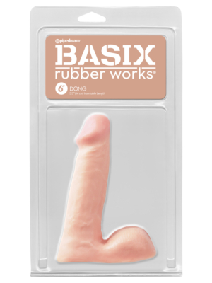 Ρεαλιστικό Ομοίωμα πέους - Basix Rubber Works Dong Flesh 15,2cm