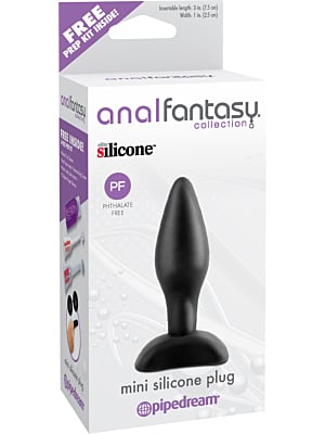 Πρωκτική σφήνα μίνι Anal Fantasy Collection Silicone μαύρη