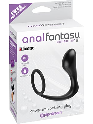 Δαχτυλίδι πέους με πρωκτικό βύσμα Pipedream Anal Fantasy 3.25in