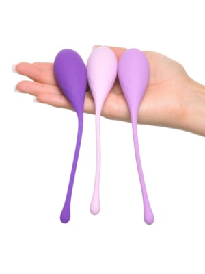 Μπάλες Kegel Pipedream Fantasy For Her Kegel Train-Her Set Μώβ