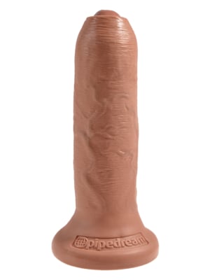 King Cock Uncut Tan 6in