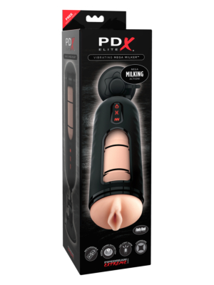 PDX PDX Elite Vibrating Mega Milker Flesh