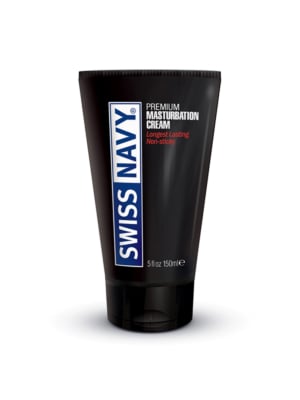 Swiss Navy Premium Masturbation Cream Transparent 5oz