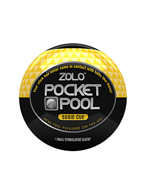 Zolo Pocket Pool Susie Cue Yellow OS