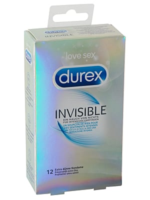 Invisible extra thin pack of 12