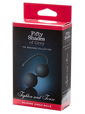FIFTY SHADES OF GREY TIGHTEN AND TENSE SILICONE JIGGLE BALLS