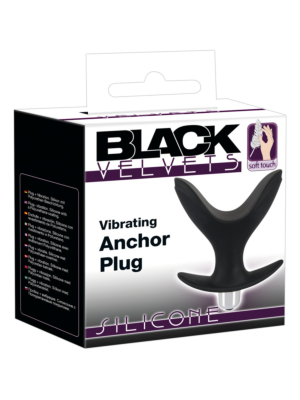 Black Velvets Vibrating Anchor Plug