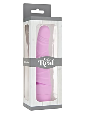 Mini Classic Slim Vibrator - 16cm Soft Pink