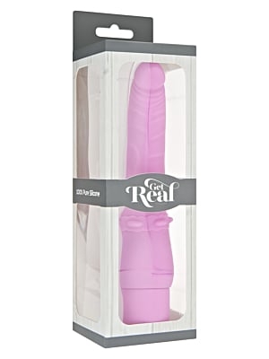 Ρεαλιστικός Δονητής Get Real, TOYJOY 20.9cm- ρόζ