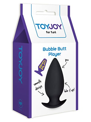 Πρωκτική Σφήνα Bubble Butt Plug Player Pro - Toy Joy