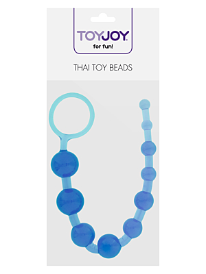 Πρωκτικές Μπίλιες Thai Toy Anal Beads (Γαλάζιες) - Toy Joy