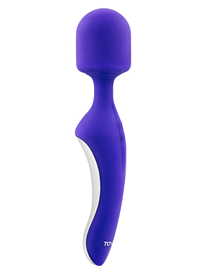 Επαναφορτιζόμενος Δονητής Μασάζ Aurora Pure Power Body Wand Massager - Toy Joy - Αδιάβροχο