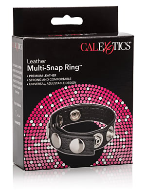 Calexotics Leather Multi-Snap Ring - Δαχτυλίδι Πέους