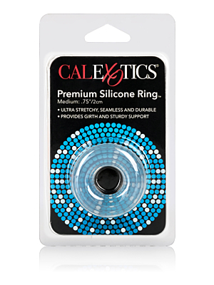 Δαχτυλίδι Πέους Premium Silicone Cock Ring M (Διάφανο) - CalExotics