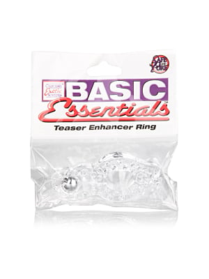 Διάφανο Δαχτυλίδι Teaser Enhancer Ring από CalExotics TPE/TPR