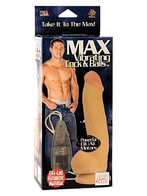 Max Vibrating Cock & Balls