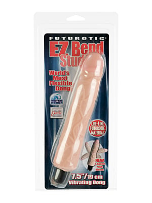 Ρεαλιστικός δονητής Futurotic E-Z Bend Stud 7.5 - XXL