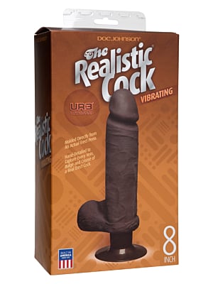 Ρεαλιστικός Δονητής Doc Johnson Cock Vibrating 8 Inch