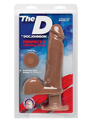 The Perfect D Vibrating 8 Inch Skin