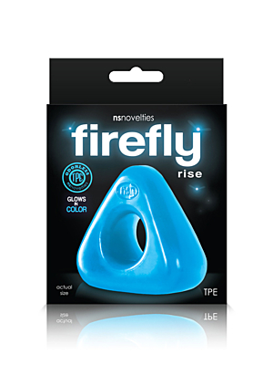  Ns Novelties Firefly Rise Cock Ring - Γαλάζιο Δαχτυλίδι Πέους