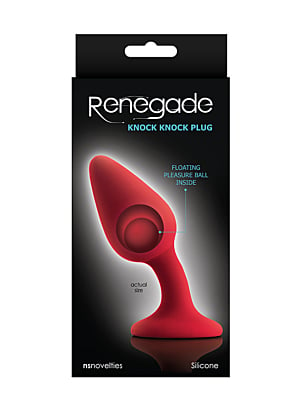 Renagade Knock Knock Plug Red