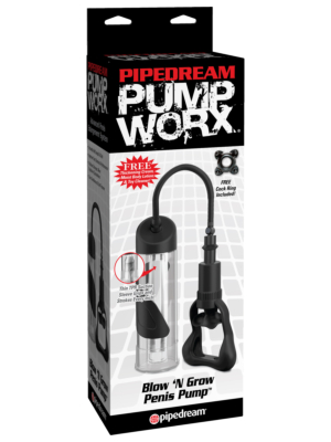 Pipedream Blow &amp; Grow Penis Pump