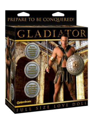 Gladiator Vibrating Doll