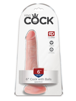 Ομοίωμα- King Cock 6' Cock With Balls