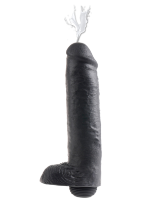 Squirting Cock 11 Inch BLACK