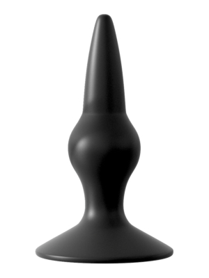 Πρωκτική Σφήνα Σιλικόνης Starter Butt Plug (Μαύρη) - Pipedream Anal Fantasy