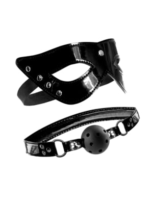 Masquerade Mask & Ball Gag