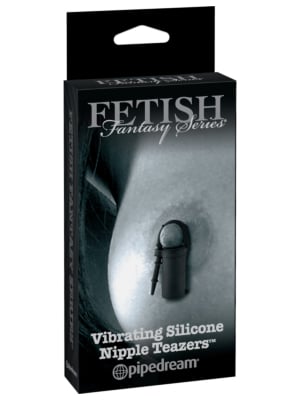 Vibrating Silicone Nipple Teazers - Fetish Fantasy