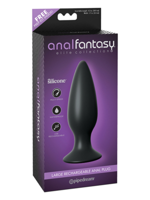Rechargeable Anal Plug Large