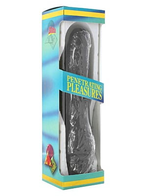 Vinyl P-Shape Vibrator No.2 - Black