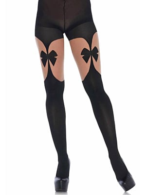 Illusion Garterbelt Pantyhose