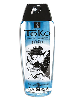 Βρώσιμο Λιπαντικό Νερού Toko Aroma Exotic fruits 165ml - Shunga - Ερωτικό Gel Lubricant