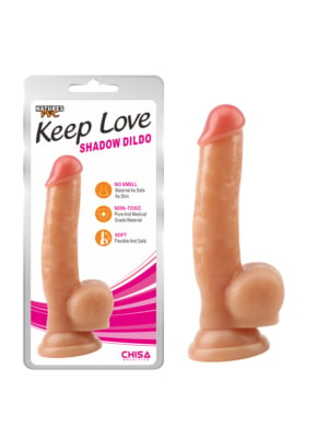 Chisa Novelties Keep Love Shadow Realistic Dildo Flesh