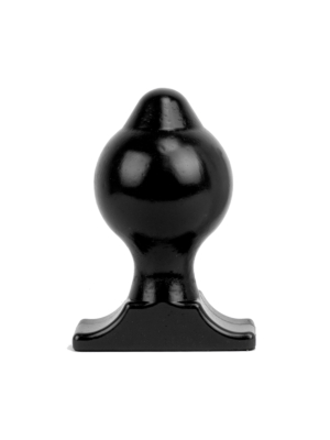 Στρογγυλή Κλασική Πρωκτική Σφήνα ABR74 Butt Plug 18 cm (Μαύρη) - All Black