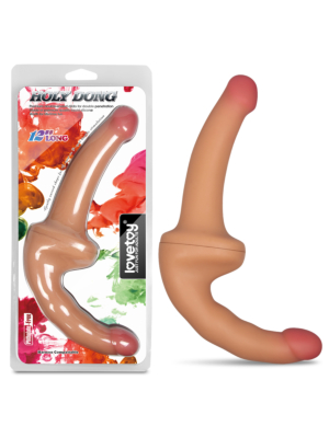 Holy Dong - Premium Silicone Double-ended Dildo 1620 Flesh