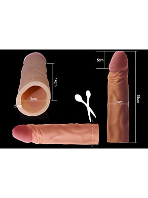 Penis Sleeve Pleasure X-tender - Lovetoys