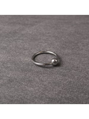 Μεταλλικό Δαχτυλίδι Πέους με Μπίλια Kiotos Stainless Steel Cock Ring - 28 mm