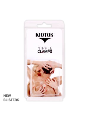 Σφιγκτήρες Θηλών Pressure Tit Lock Nipple Clamps με Αλυσίδα - Kiotos