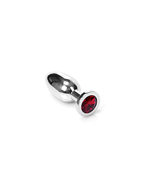 Jewel Buttplug - Medium Red