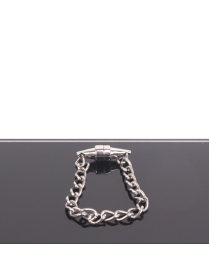 Magnetic Nipple Pinchers with polished chain