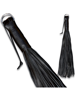 Kiotos Leather Black Whip Soft - 100 Strings