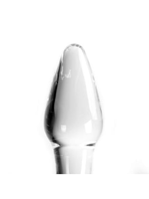 Glass Dildo Clear Butt Plug